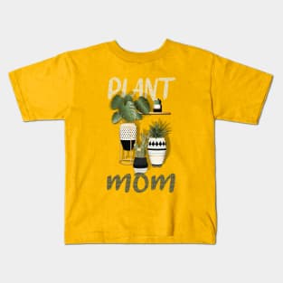 Plant Mom Kids T-Shirt